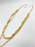 Collier - Sillage doré