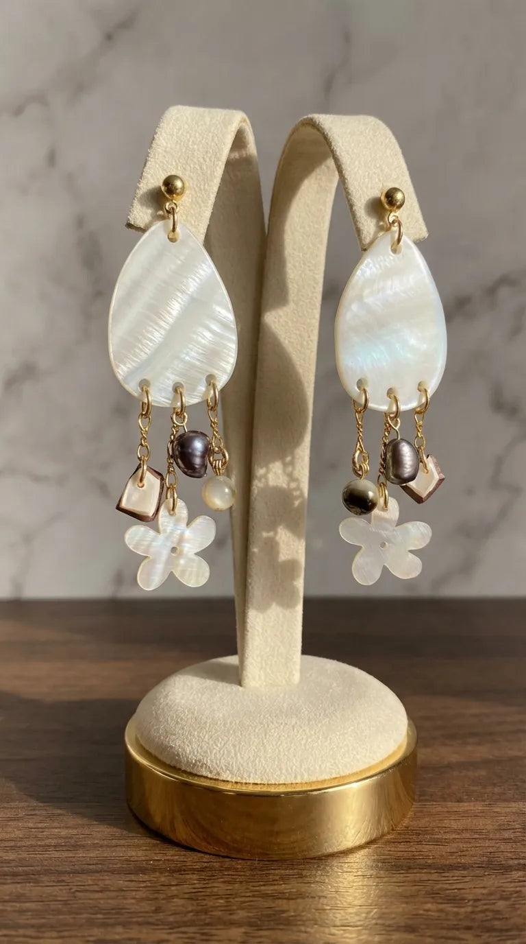 Boucles d’oreilles Mono’i