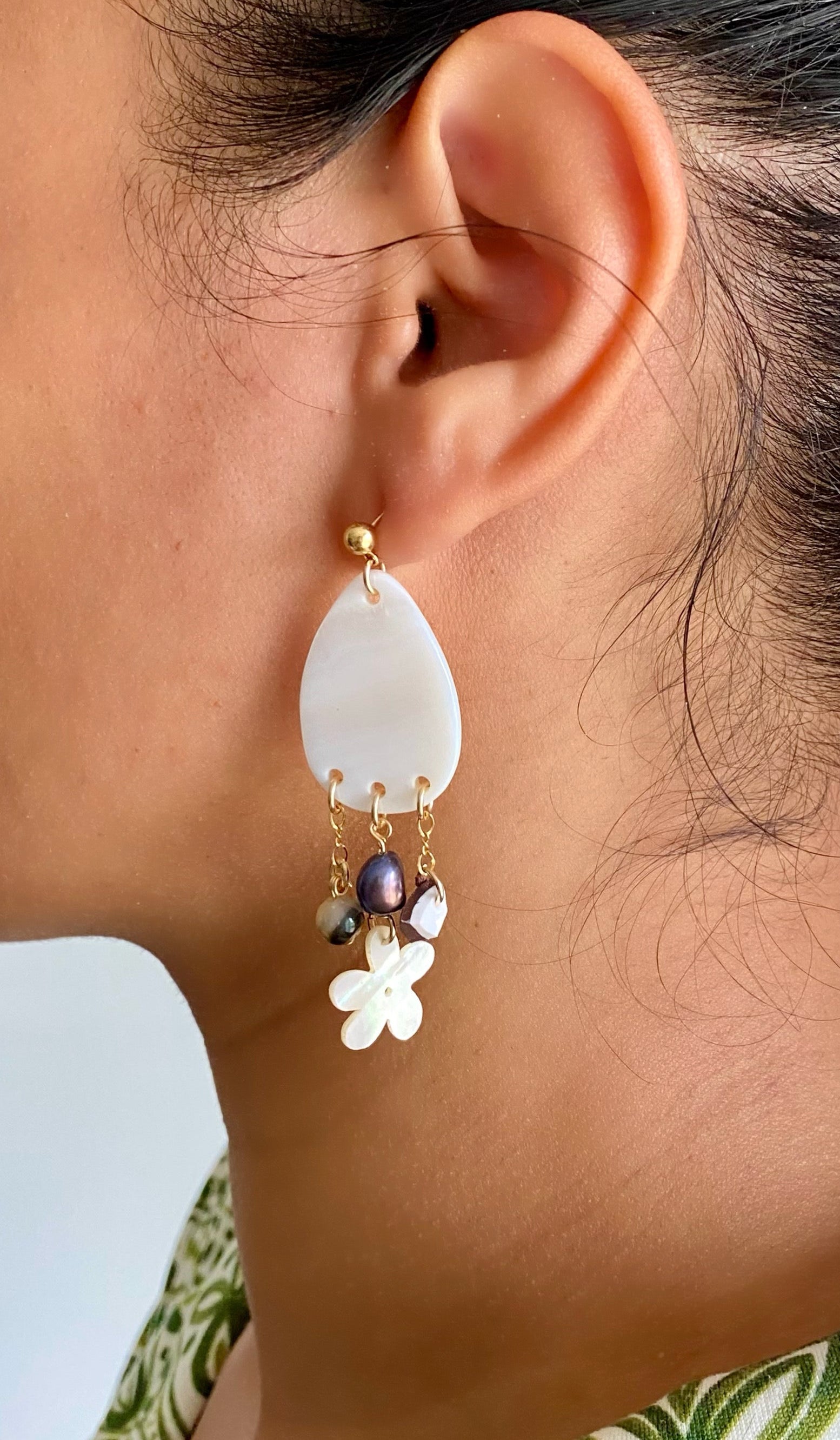 Boucles d’oreilles Mono’i