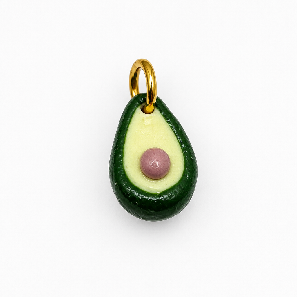 Breloque avocat, vue principale
